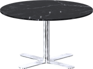 Stainless Plus Coffee Table - 80cm Rd
